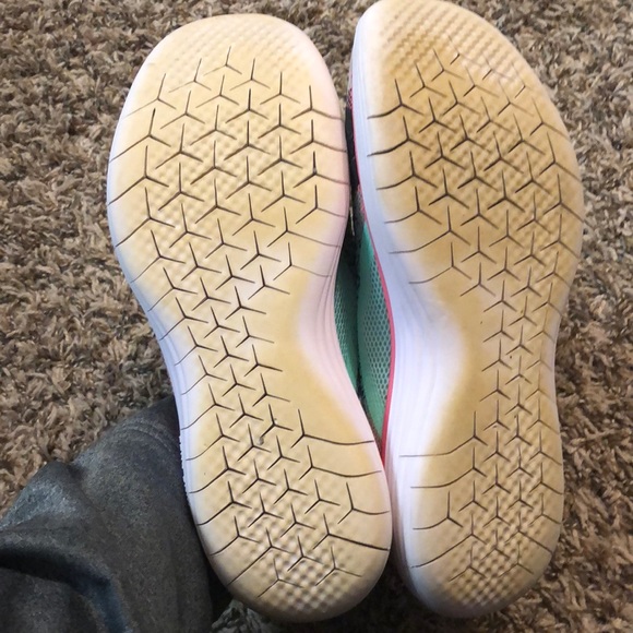 Nike Womens Free Run Distance 2 Tennis Shoes - Picture 4 of 5